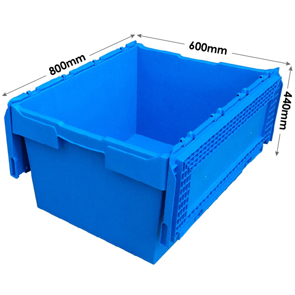PLASMBD86/42 Economy Range Attached Lid Storage Box (800 x 600 x