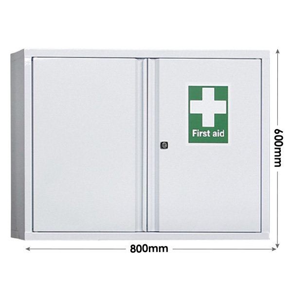 FAWC6 First Aid cabinets (600 x 800 x 300mm) Wall-Fixed | Plastor
