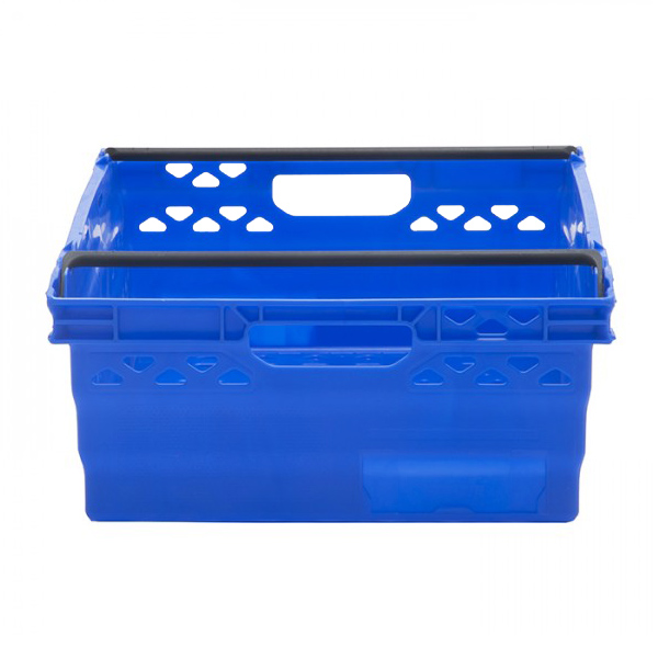 Buy Palletco Fish Crate Blue L 600 x W 400 x H 350 mm, Blue