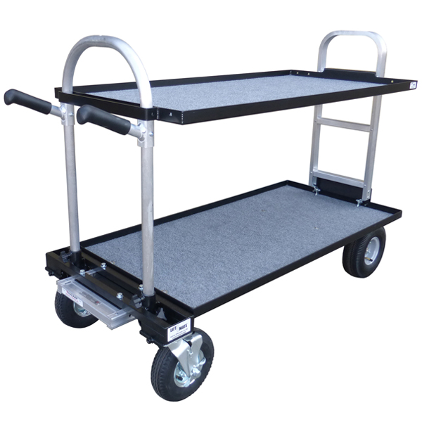 Senior Magliner Film Cart with 24" Top and 24" Lower Shelves Modified