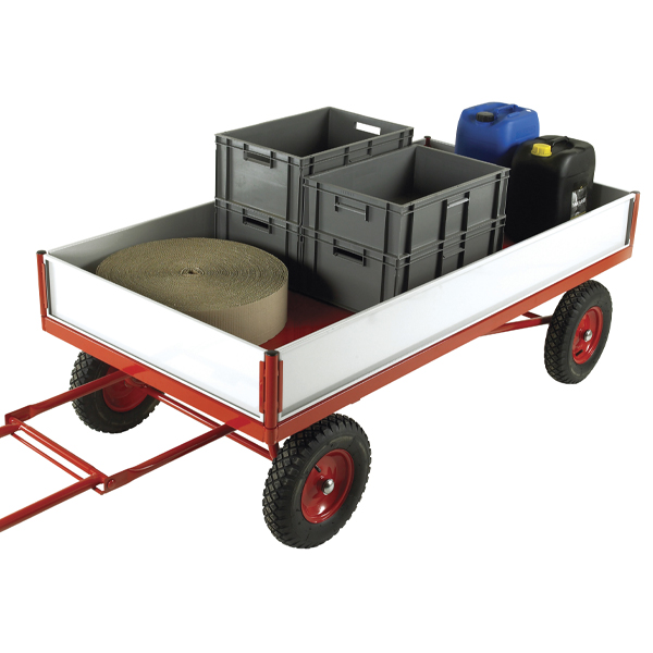 Trader Truck Hand Turntable Trailers With MDF or Steel 1500 x 750mm
