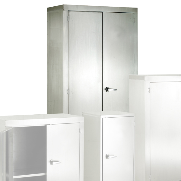Stainless steel storage shop cabinet