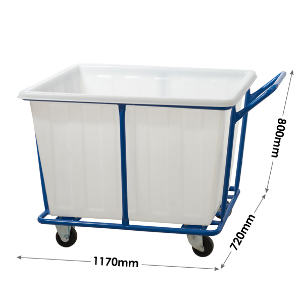 Plastic tub 350 liter, heavy duty