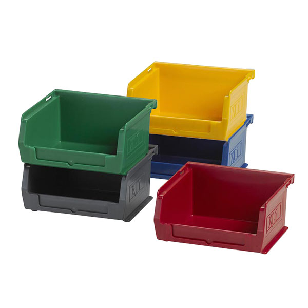 XL1/GREY Picking Bin Size (20 Pack) Grey Recycled Plastor