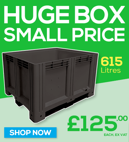 Low Cost Plastic Pallet Boxes Only £125 each
