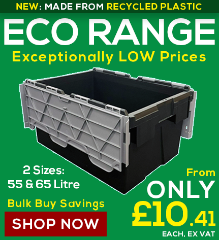 Low Cost Plastic Storage Crates - ECO Range