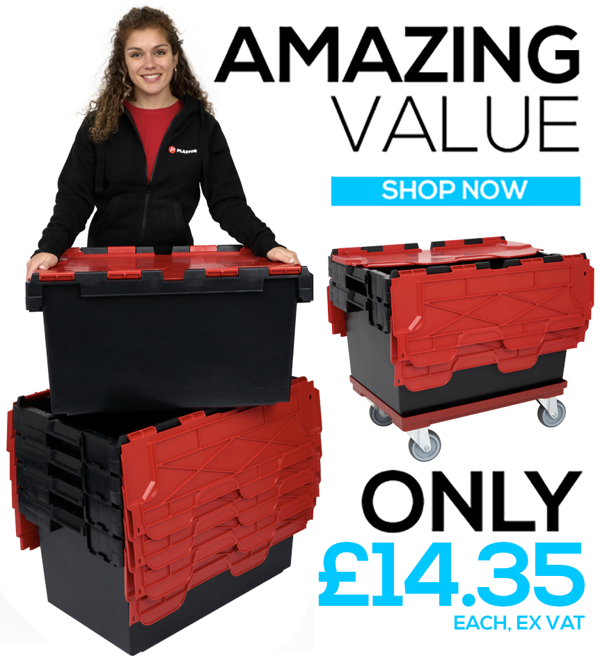 80 Litre Plastic Storage Crates