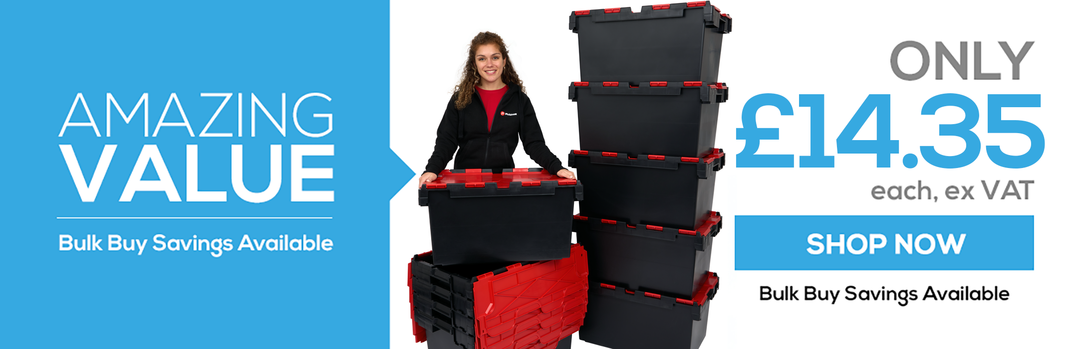 Buy Low Cost Plasitc Crates 80 Litres - Heavy Duty