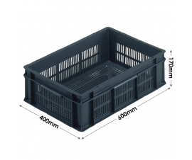 06032* Euro Stacking Ventilated Container 32 litres