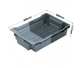 Euro Stacking and Nesting Ventilated Container 18 Litres