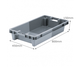 Non Euro 180 Degrees Stacking & Nesting Containers 30 Litre