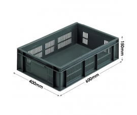 20030 Euro Stacking Ventilated Container 28 Litres