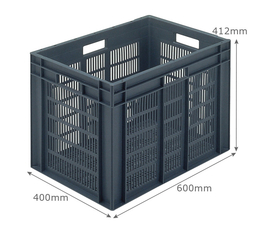 Euro Stacking Ventilated Container 75 Litres