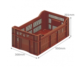 Stacking Ventilated Container 23 Litres