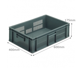 Euro Stacking Ventilated Container 33 litres