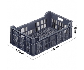 Euro Stacking Ventilated Container 35 Litre