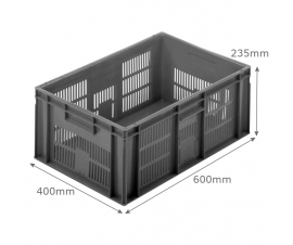 Euro Stacking Ventilated Container 45 Litre