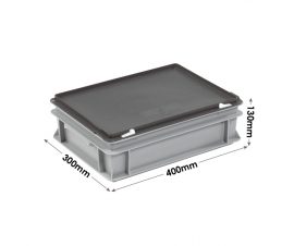 3-203-0-CASE Grey Range Euro Container Case - 10 Litres