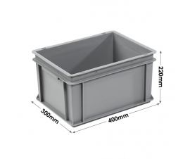 3-204-0 Grey Range Euro Container - 20 Litres