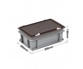 3-206-0-CASE Grey Range Euro Container Case - 5 Litres