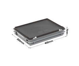 3-211-0-CASE Grey Range Euro Container Case - 6 Litres
