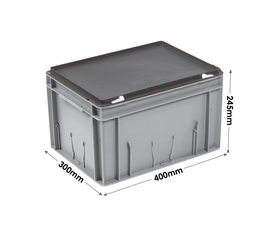 44-4324-0-CASE Grey Range Euro Container Case - 20 Litres