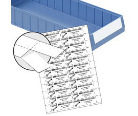 Printable Card Labels for RK Range Shelf Trays