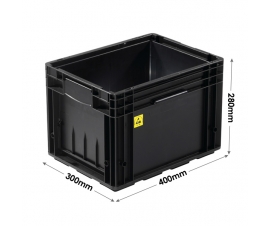 Electro Conductive Containers - 22 Litres with Interlocking Base