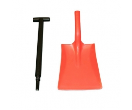 2 Part Shovel for Grit & Salt Bins