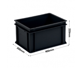 Euro Conductive Container 20 Litre (400 x 300 x 220mm)