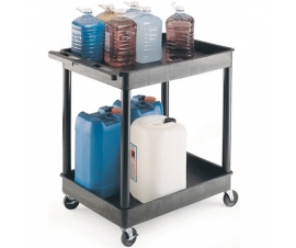 2 Level Shelf Tray Trolley