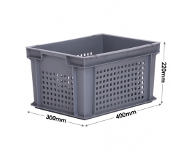 Peforated Container For Easy Air Flow