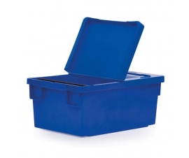 Folding Hinged Lid for Storage Boxes