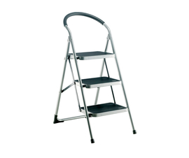 Step Ladder with 3 Treads and Support Handle