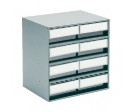 Storage Bin Cabinet - 8 Bins