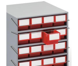 Retaining Safety Bars for Storage Bin Cabinets
