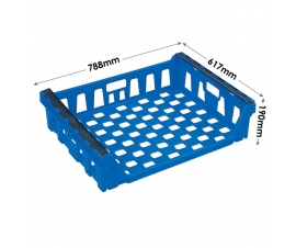 Plastic Stacking and Nesting Bread Trays