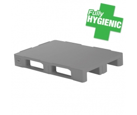 TC1 Hygienic Plastic Euro Pallets with 3 Runners