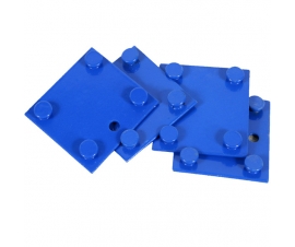 Tie Plates (Set of 4) for Rivet Racking