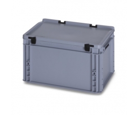 20 Litre Plastic Container with Lid (Euro/Stacking) ED43-22