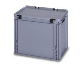 30 Litre Plastic Container with Lid (Euro/Stacking) ED43-32