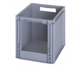 30 Litre Plastic Container with Open Front