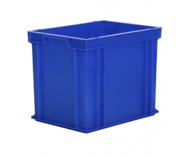 Blue Stackable Storage Boxes