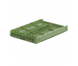 Foldable Ventilated Euro Containers with Ribbed Base (600 x 400 x 240mm) 42 Litres