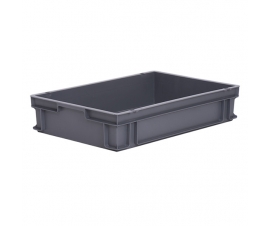 Shallow Plastic Container Tray Ideal for Euro and ISO Pallets