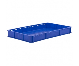 Blue Vented Stacking Confectionery Tray