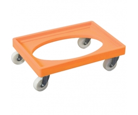 Orange Euro Container Dolly