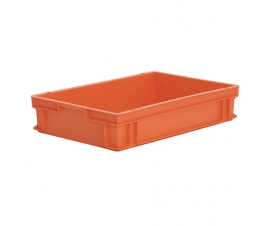 Strong Plastic Trays (Large) In Orange