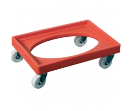 Red Euro Container Dolly