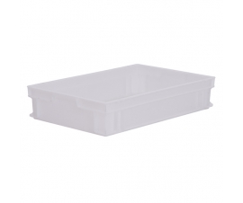 Solid White Plastic Euro Trays